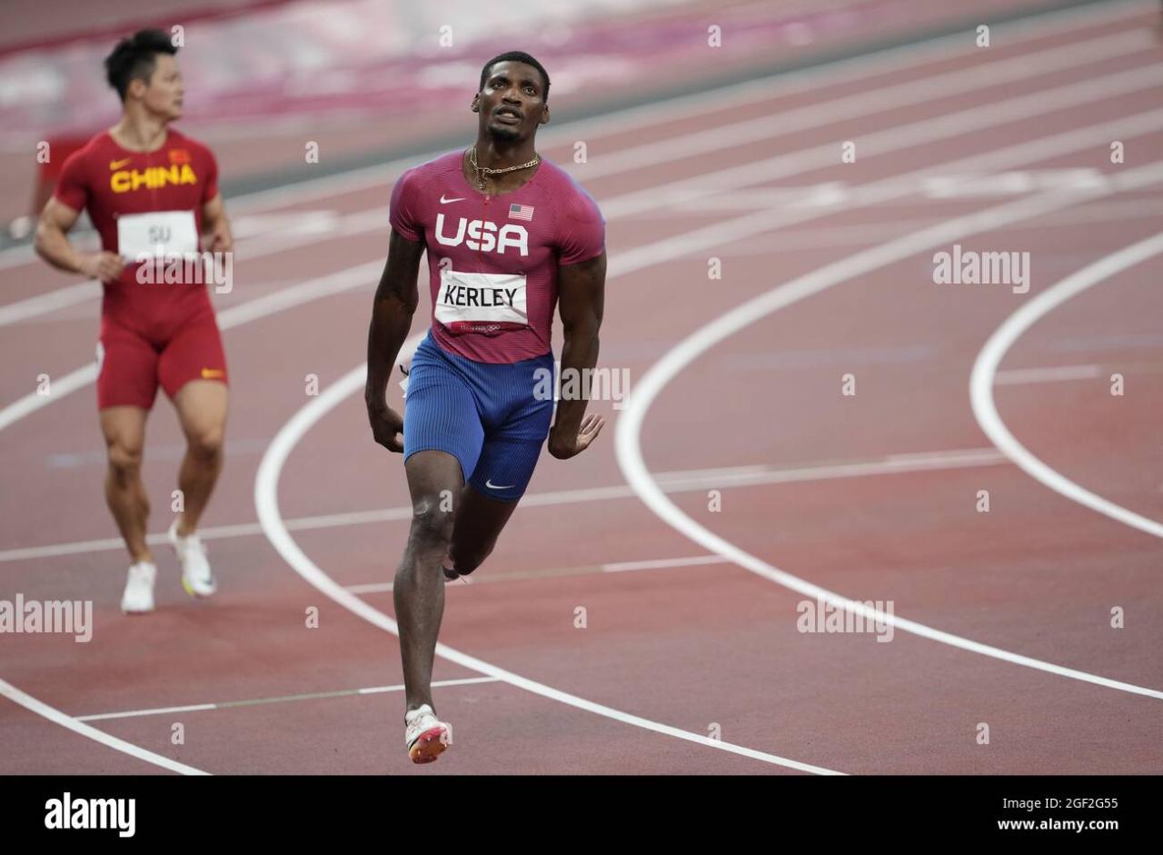 Video shows arrest of Olympic sprint medalist Fred Kerley after